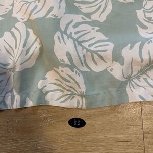 VTG Hilo Hattie Mens Silk Aloha Shirt Button Down Hawaiian 100% SILK Size Large